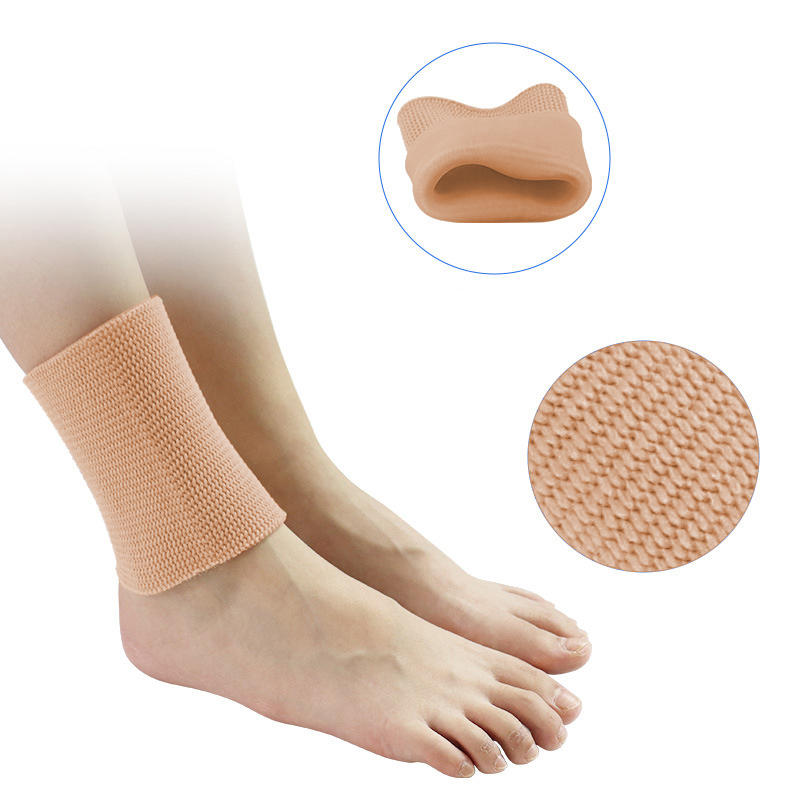 2025 New Hot Sale Ankle Gel Sleeves Padded Skate Socks Protection for Figure Skating Ice Hockey Roller or Inline Riding