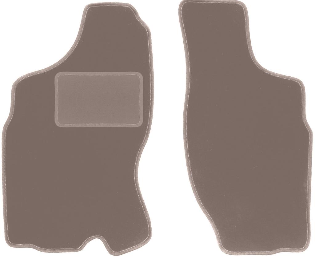 Beige front floor mats for: Ford Maverick MK1 SUV (1994-2003)