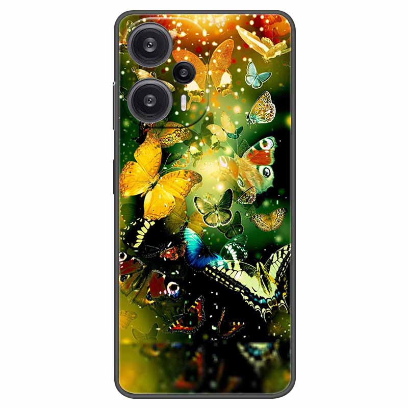 For POCO F5 5G Case POCOF5 Cover Bumper On For Xiaomi Poco F5 5G TPU Soft Silicone Back Cover Poco F 5 2023 Cases Coque Fundas