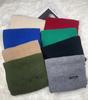Popular green high-value scarf women's winter Korean version versatile student couple thickened warm knitted ins scarf