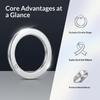 Nail Art Circular Magnet Enhanced Magnetic Force Easy Operate Nail Tool for Ribbon Cat Eye Nail Art Beginners