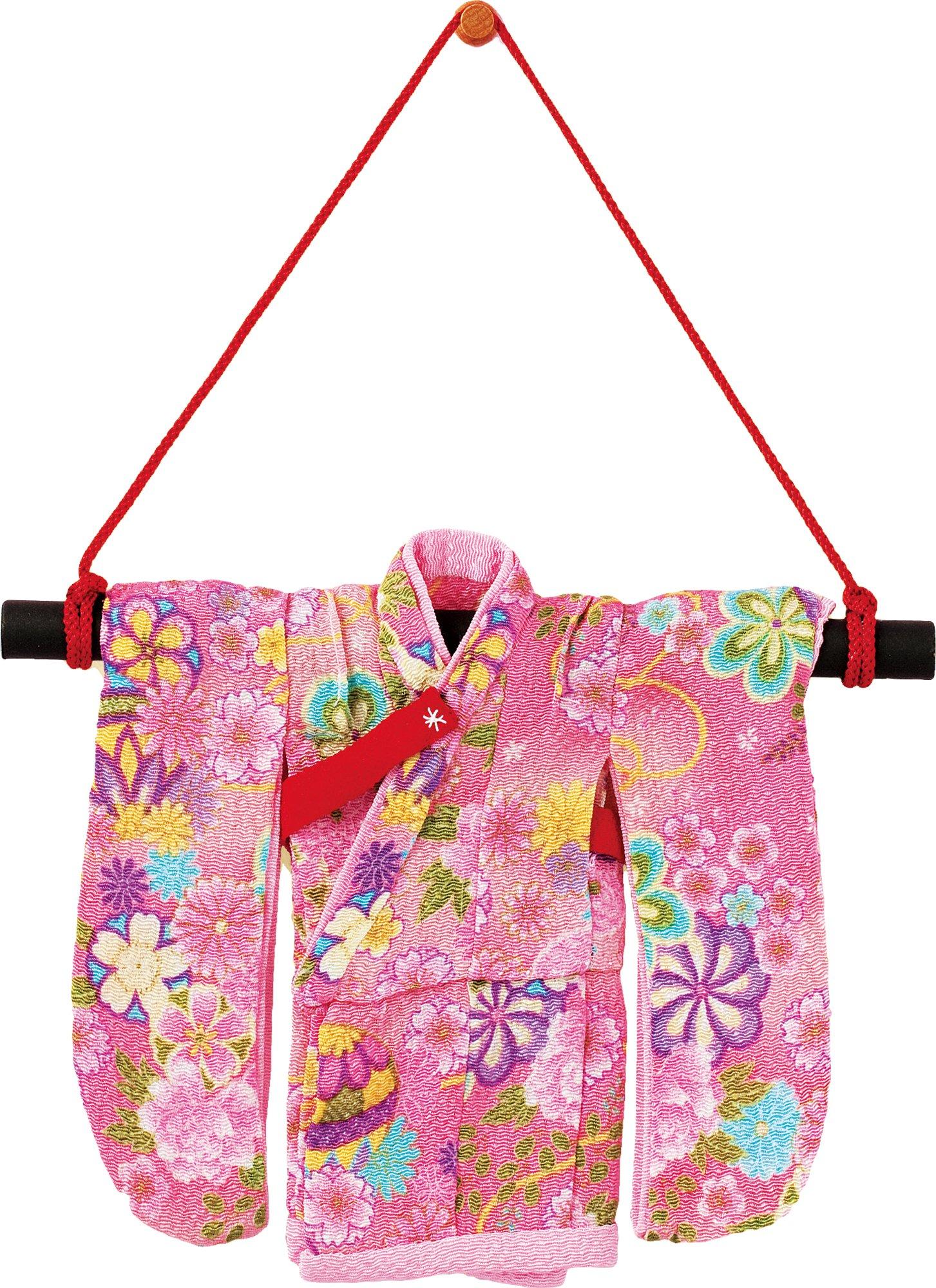 

Panami Kyoto Chirimen Mini Kimono Kit, Pink, LH-333 розовый