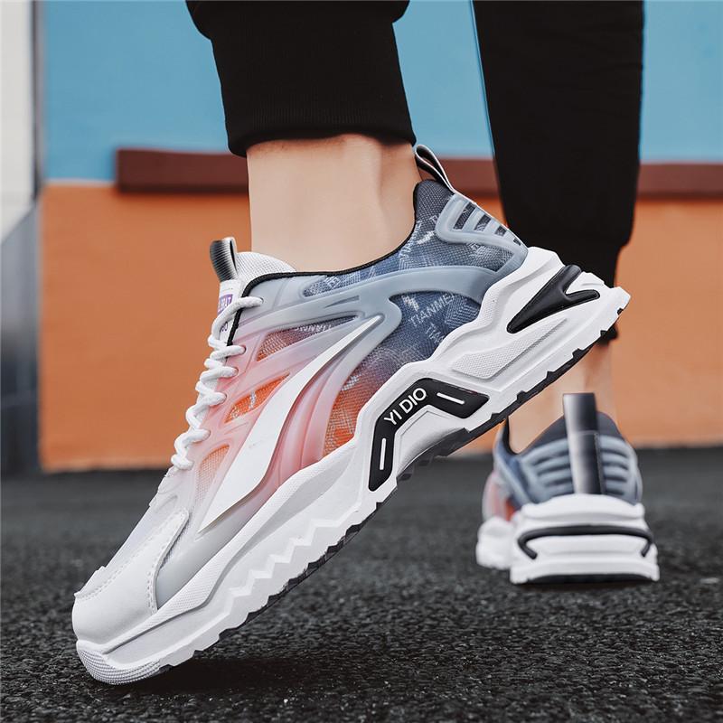 Spring Trendy Men's Sneakers 2024 New Designer Men's Shoes Comfortable Breathable Platform Shoes Running Shoe Tenis Masculino