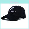 Cappellino da Baseball Ricamato con Lettere con Protezione Solare per Sport all'Aperto e Abbigliamento Casual