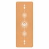 Natural Cork Rubber Yoga Mat Custom Printed Chakra Pattern Non Slip Sweat Absorbent Fitness Pilates Exercise Pad Home Gym Mat