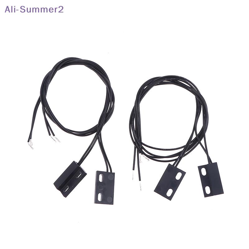 {Summer2} GPS-23 Wired Door Window Sensor Detector Magnetic Switch Normally Closed Or Normally Open NC/NO For Security Alarm Sys