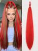 Colorful Elastic Hair Ties Braid Ponytail Hair Extensions for Women