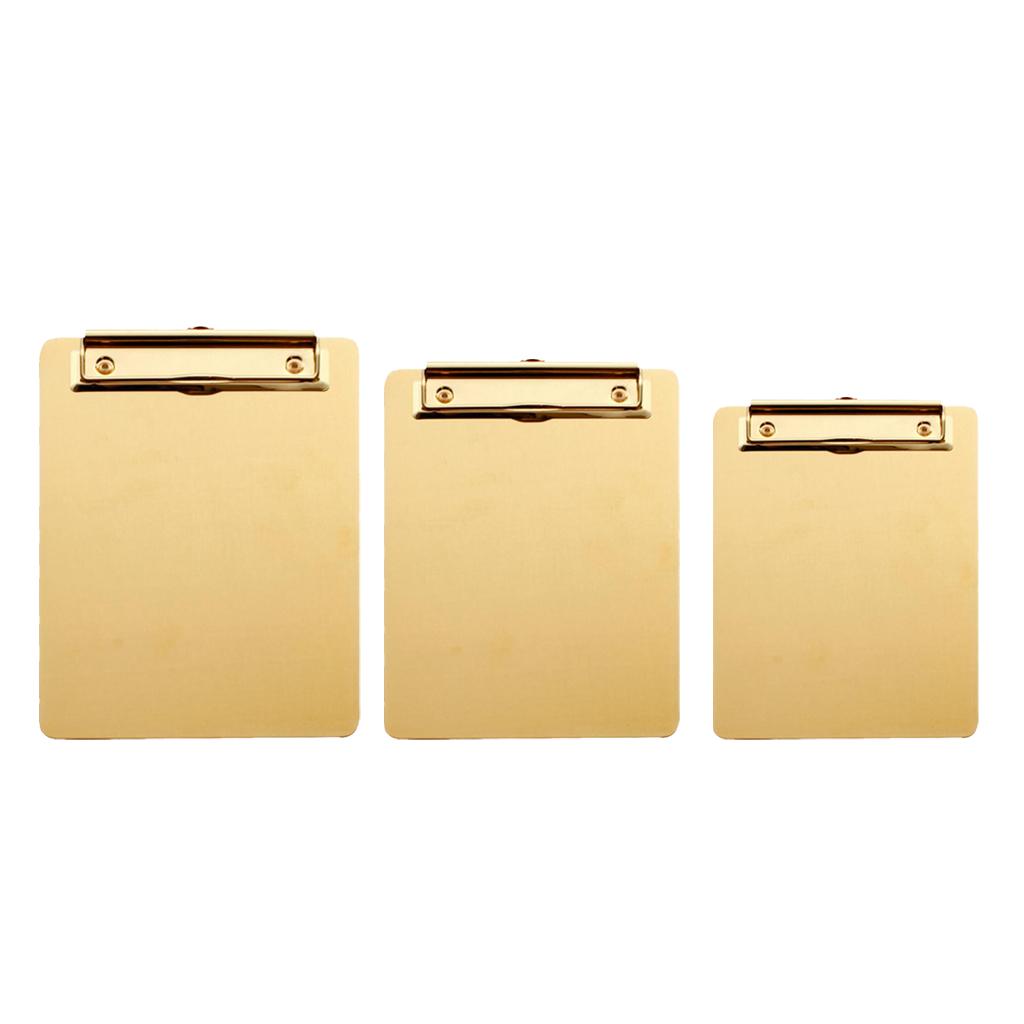 

Золотой блокнот в скандинавском стиле для записей, металлический блокнот S / M / L S