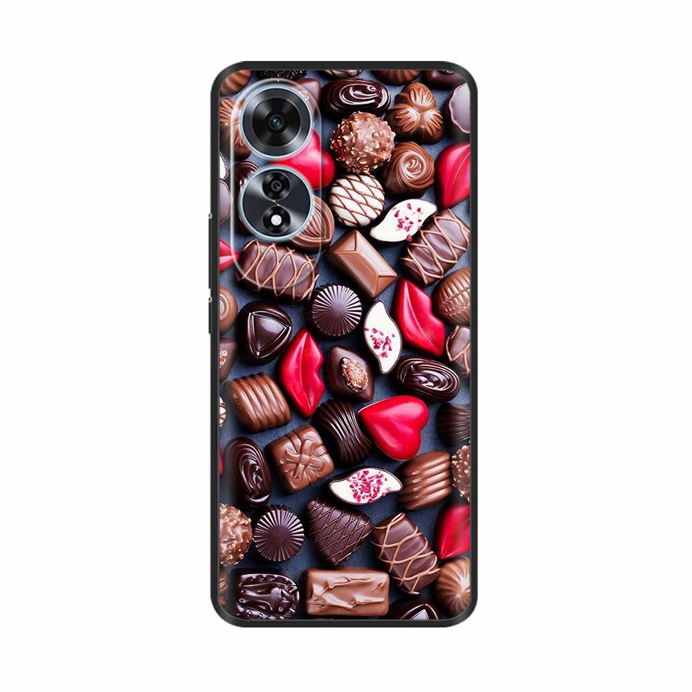 For OPPO A60 4G Case Cover Soft Silicone Bumper Funda For OPPO A60 OPPOA60 4G CPH2631 Phone Cases Shockproof Shell Capa Casing