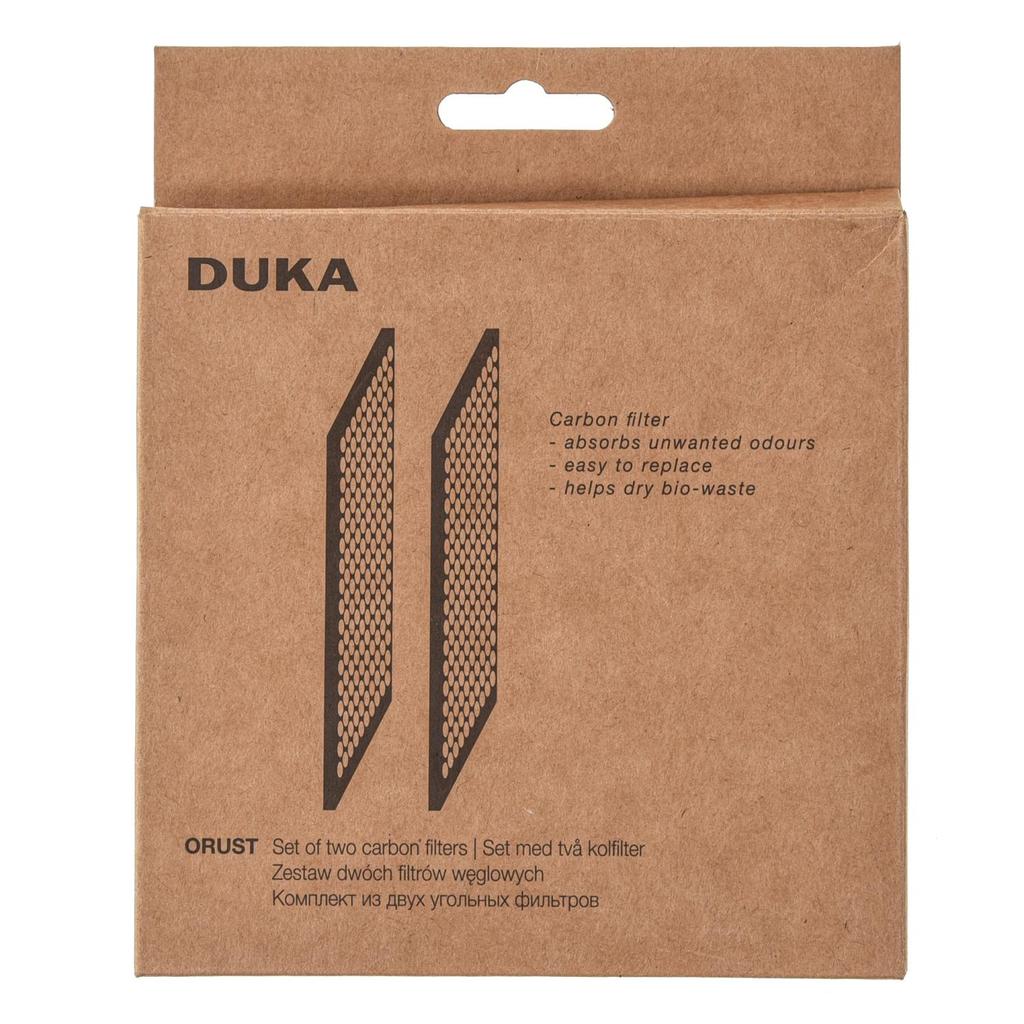 Charcoal Filters for Bin , Odor Absorbing, ORUST DUKA