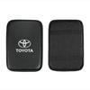 Carbonvezel Leer Auto Console Doos Pad Auto Armsteun Kussenhoes Voor Toyota TRD Logo RAV4 Levin Reiz Corolla Chr Yaris Camry
