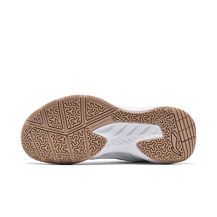 Li-Ning Light Feather Series Rocket Shoes 2.0 Fashion Comfortable Non-Slip Wear-Resistant Breathable Low-Top Badminton Shoes Unisex Sneaker AYTU049-1