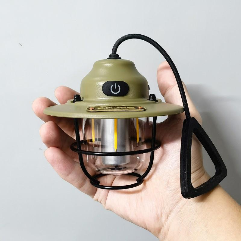 Outdoor Camping Light Pine Cone Lamp Pendant Light Long Battery Life Ambient Lighting Rechargeable