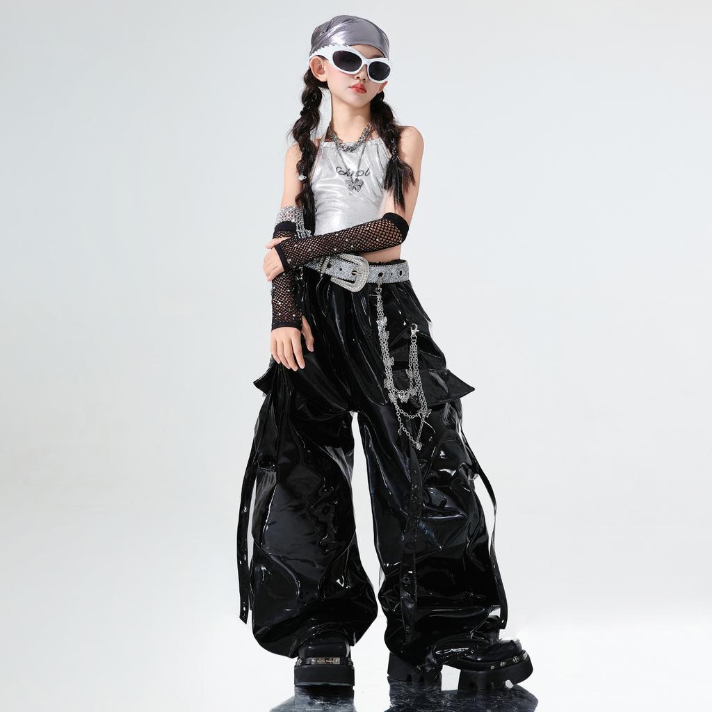 Girls' Jazz Costumes Are Trendy And Trendy Girls' Jazz Less Children'S Costumes Catwalk Girl Group Street Dance Trendy Costumes
