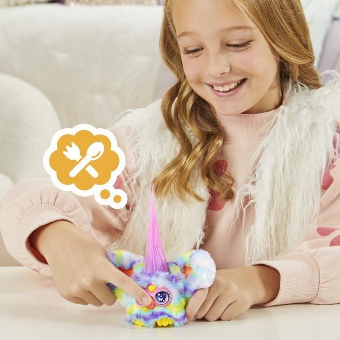 Furby Furblets Swee-Dee, Mini peluche électronique pour filles et garçons, plus de 45 sons, à partir de 6 ans, série 4, Hasbro