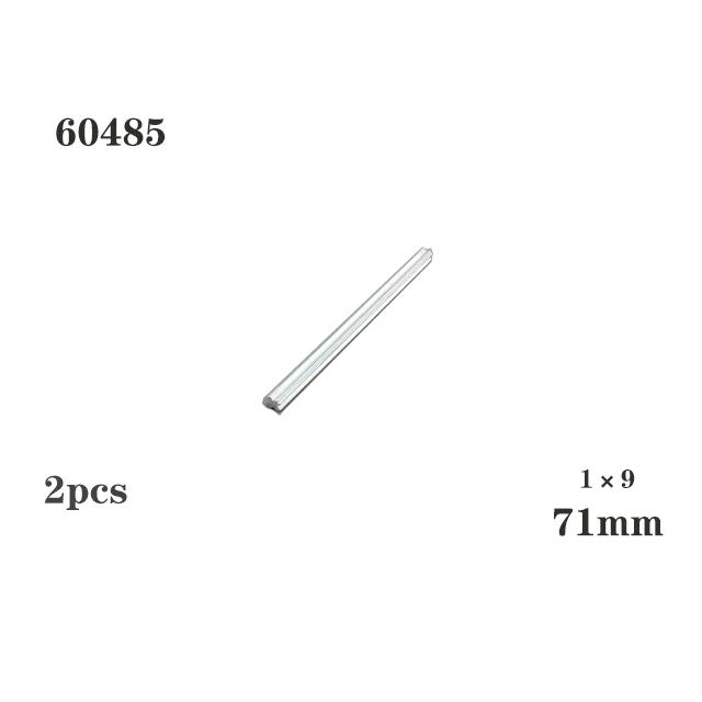 MOC Technical Gear Axle Bricks Parts Worm Rack Conector Train Car Crane Model Technical CROSS Axle Building Blocks Bricks Toys