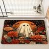 Ghost & Floral Pattern Mat Living Room Decoration Home Sofa Non-Slip Carpet Study Bedroom Tatami Children'S Soft Floor Mat
