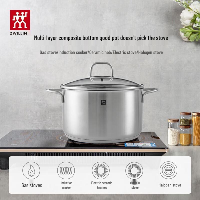 Zwilling NovaPlus Stainless Steel Deep Pot
