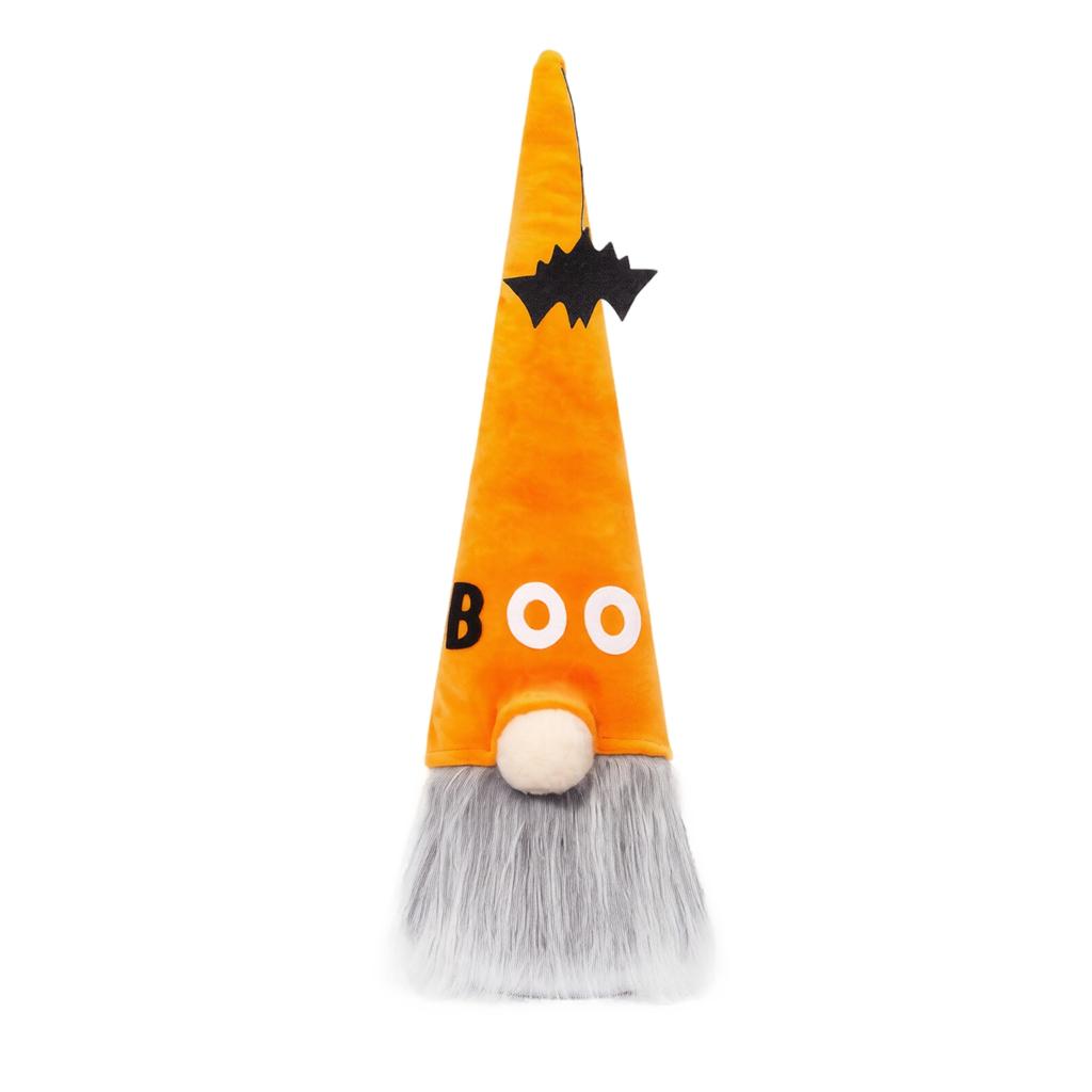 Halloween Faceless Doll Gnome Plush Standing Ornament for Home Shelf Decor