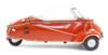 OXFORD Messerschmitt KR200 Bubble Car Scale Model Car 18MBC001 1/18 (Red)