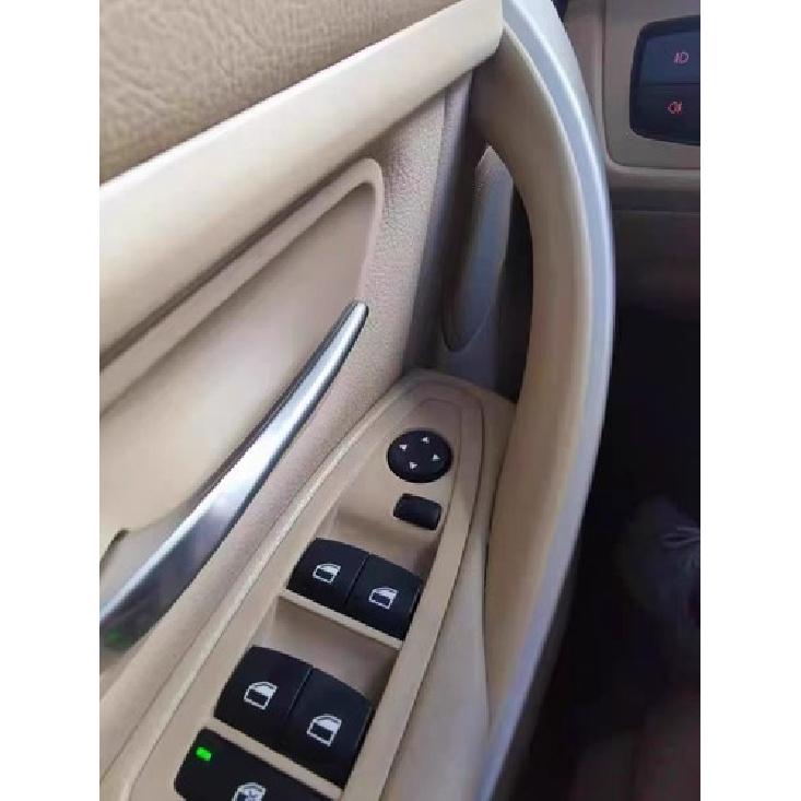 2 Stück Beige ABS Innen Türgriff Armlehnenverkleidung Für BMW F30 F35