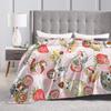 Mofusand Japanese Shark Cat  Blankets Quality Warm Cozy  Throw Blanket Autumn Picnic Chair Sofa Bed Graphic Bedspread