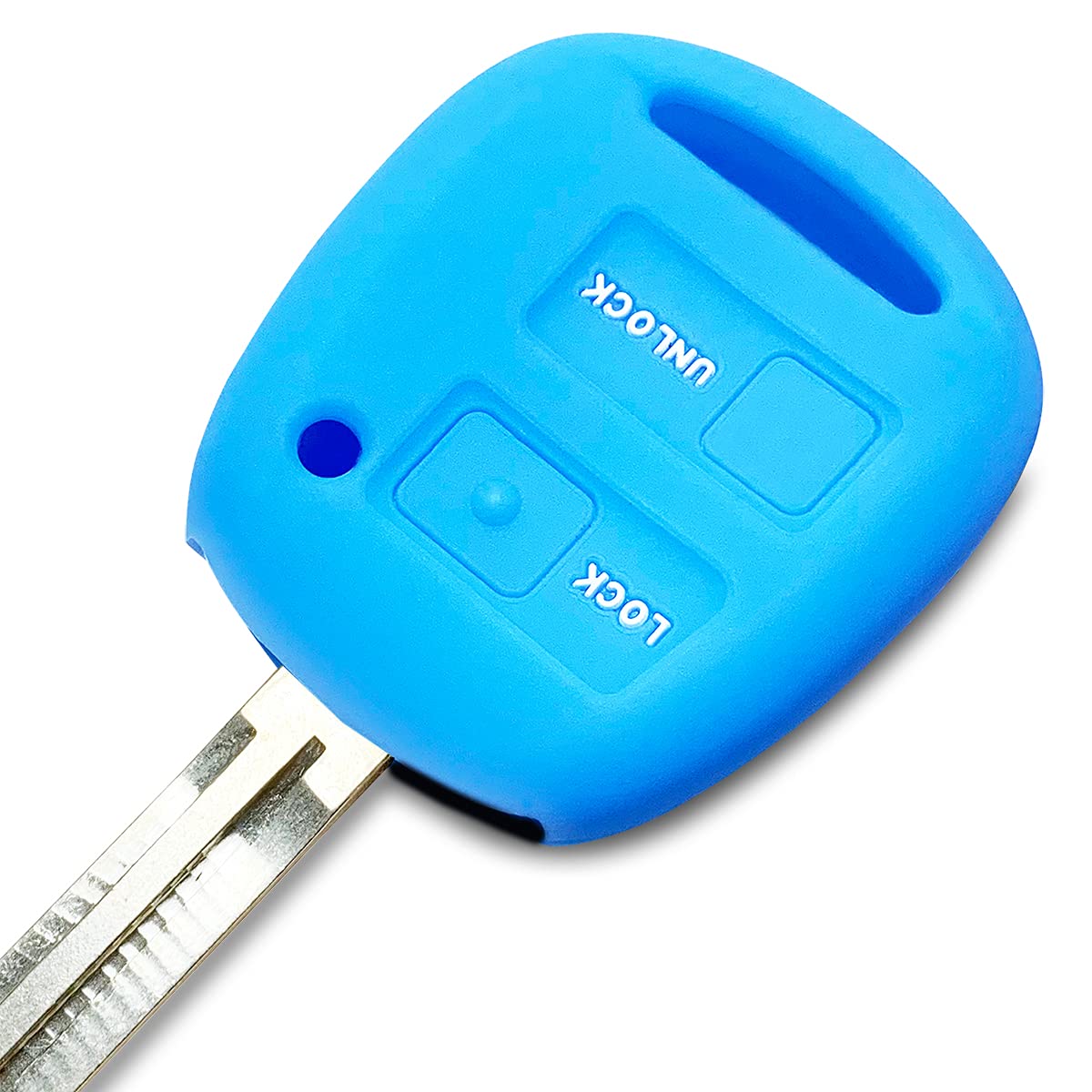 

[IKT] (For Toyota/Daihatsu cars) Silicone cover for keyless keys 2 синий