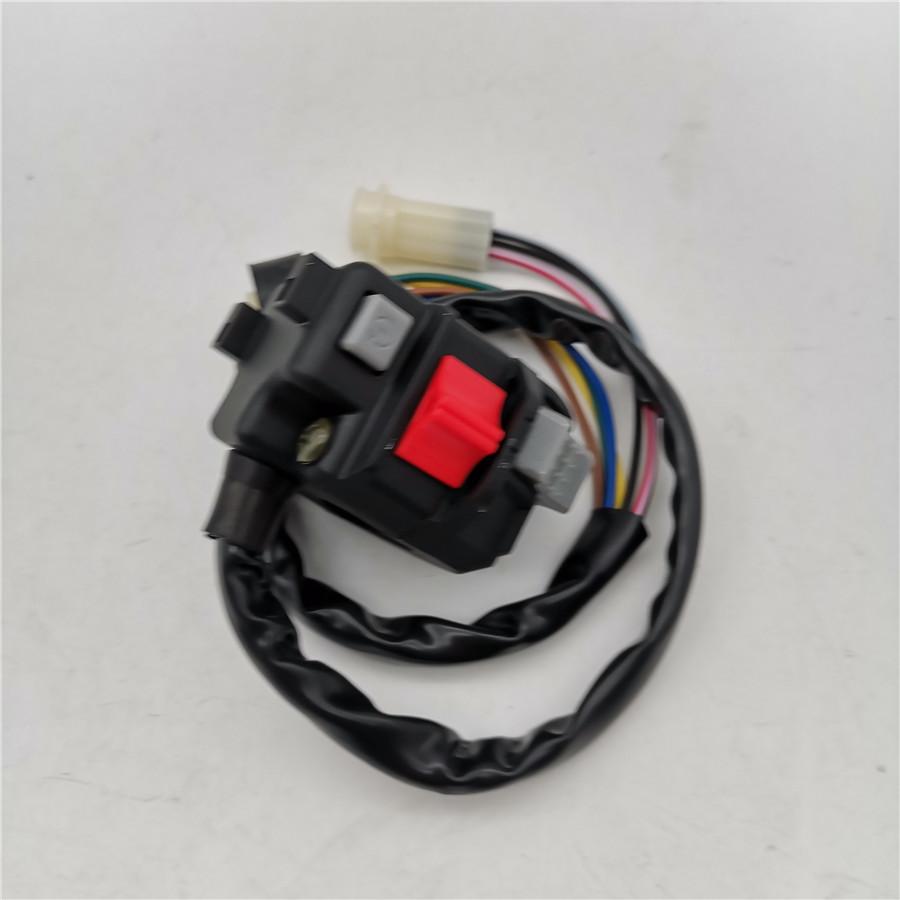 For Yamaha ATV Moto 4 Warrior 350 YFM250 350 Handlebar Kill Light Switch On/Off