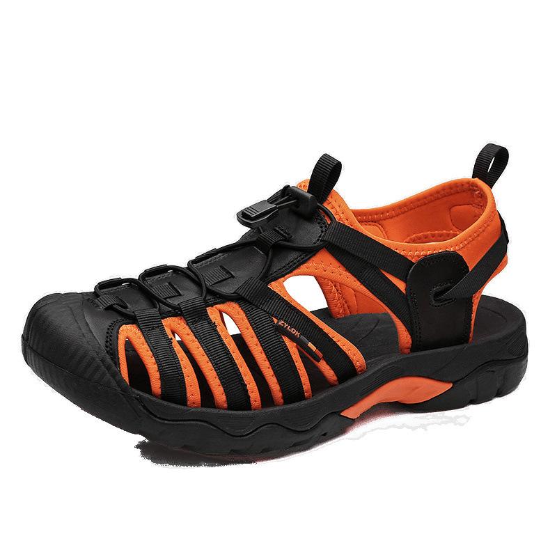 Summer men's sandals foreign trade large size breathable sandals outdoor light hollow shoes casual fashion men's sandals