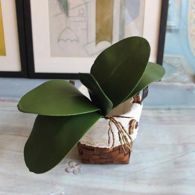 1Pc Artificial Plant Butterfly Orchid Leaf Garden DIY Home Office Desktop Decor
