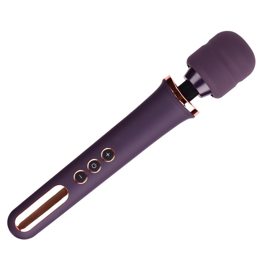 Wiederaufladbarer Großer AV-Vibrator für Frauen - Super Starker Mehrfrequenz-Masturbator.