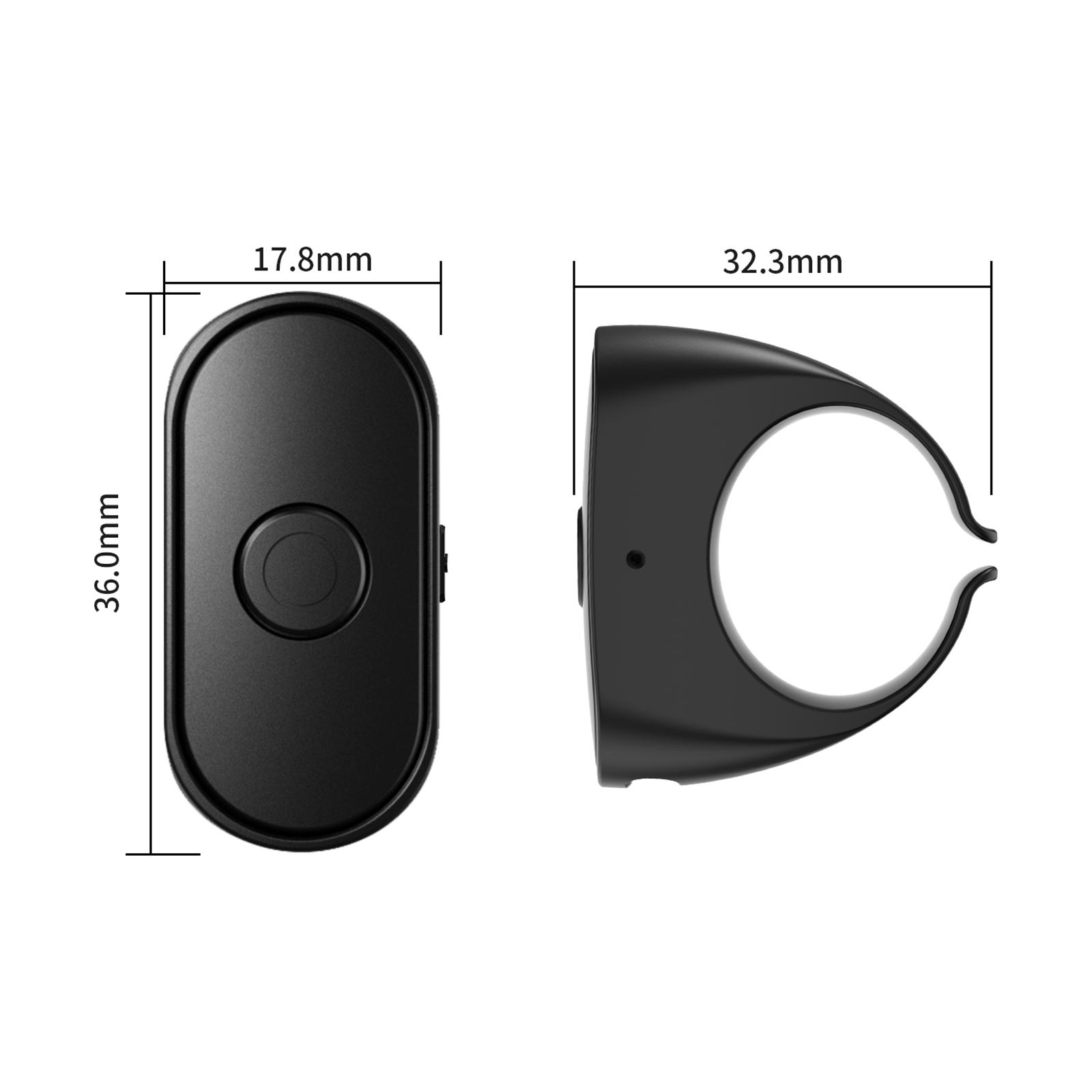 2-in-1 Page Turner Clicker Wireless E-book Page Turner 3 Types Record Triggers Remote for Kindle Paperwhite Scribe Accessories