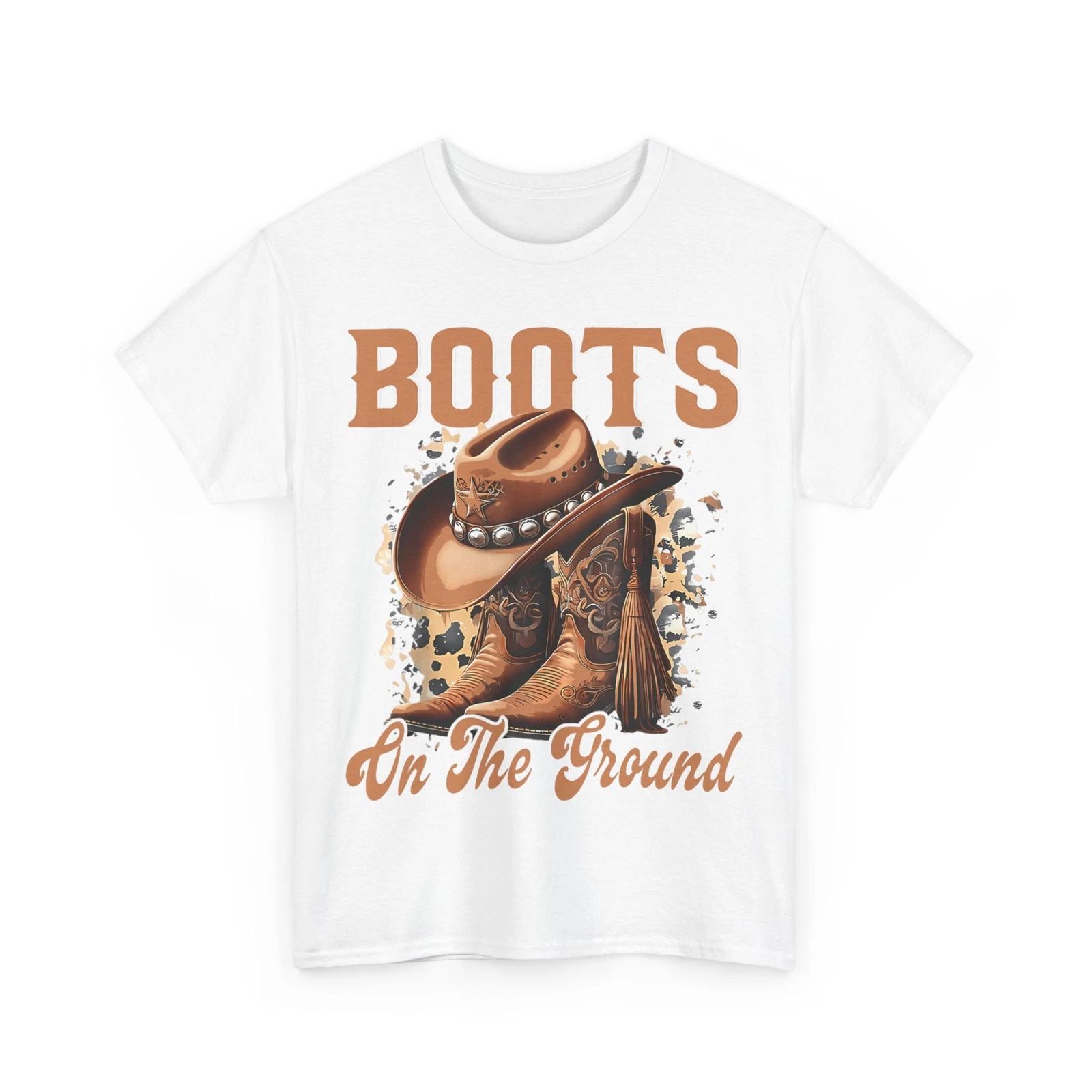 

Boot Cowboy Western Cowgirl Linedance T shirt 4XL