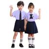Thai Academy-Style Summer Graduation Uniform: Fashionable JK Skirt Set for Elementary Girls