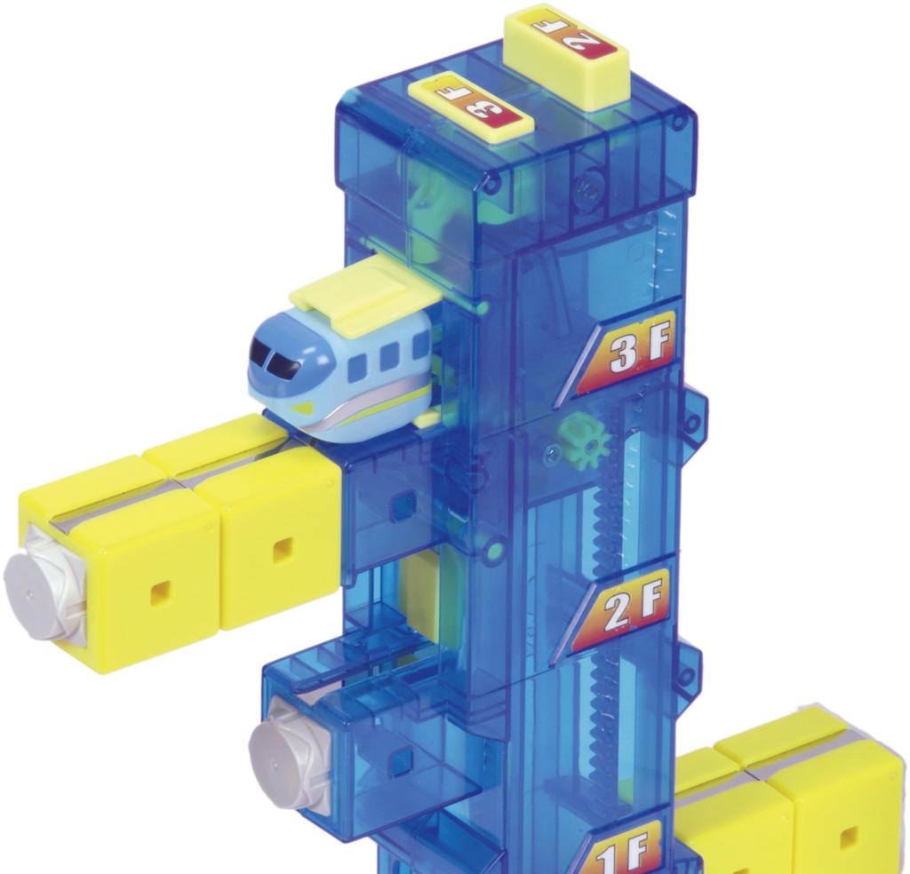 Sun Smile RailCube Clear Mecha Elevator Set