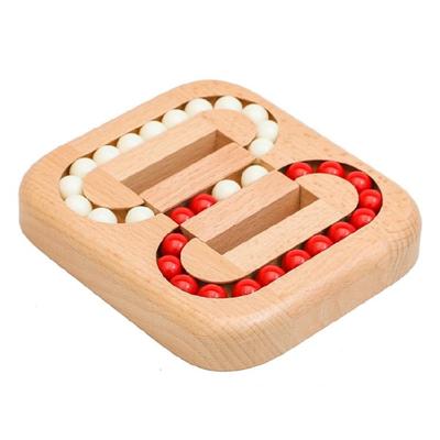 Jeu de Puzzle Labyrinthe Interactif en Bois pour Améliorer la Pensée et Soulager le Stress Convient pour le Bureau et les Étudiants Calmant