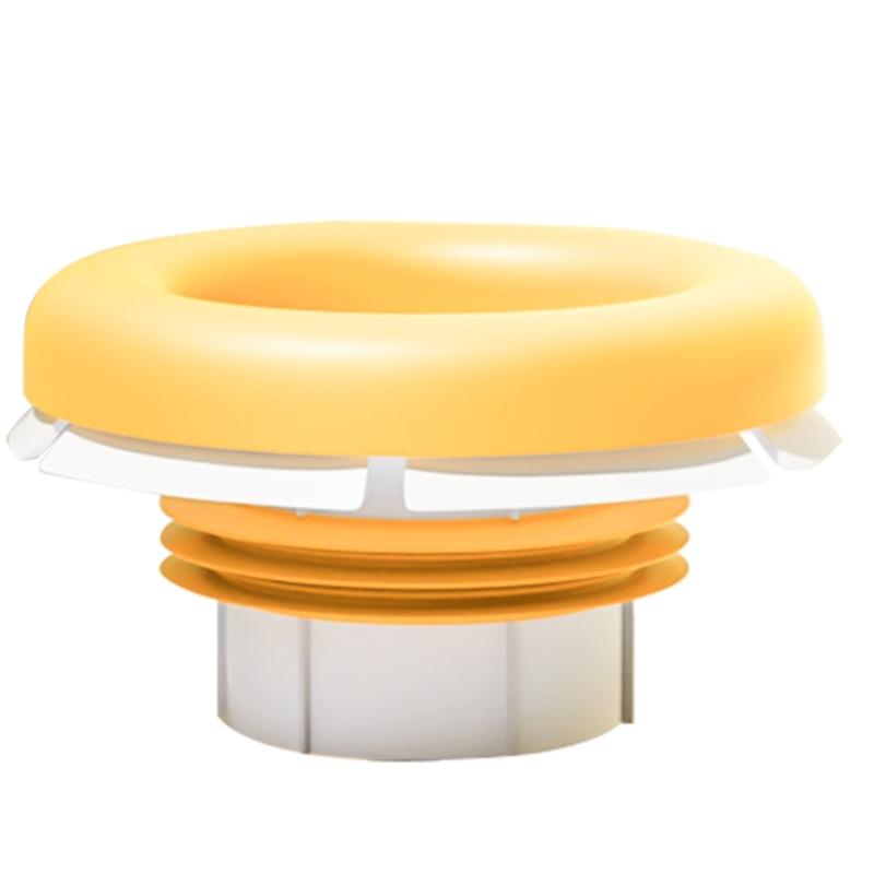 

Thicken Toilet Bowl Gasket Flange Rings Floor Outlet Drain Pipe Flange Rings for Isolating Odor LeakProof Enduring
