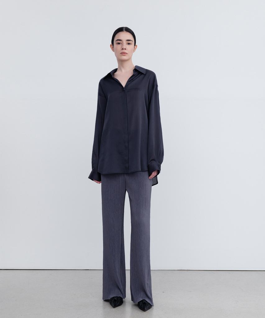 RE RHEE High Rise Pleated Pants Cc
