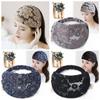 Bandaba Turban Lace Embroidered Headband Mesh Elastic Hair Hoop Wide Brimmed Hair Band  Girls