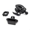 Radio Mount with Handlebar Clamp Sturdy Dual-Channel Vibration-Proof