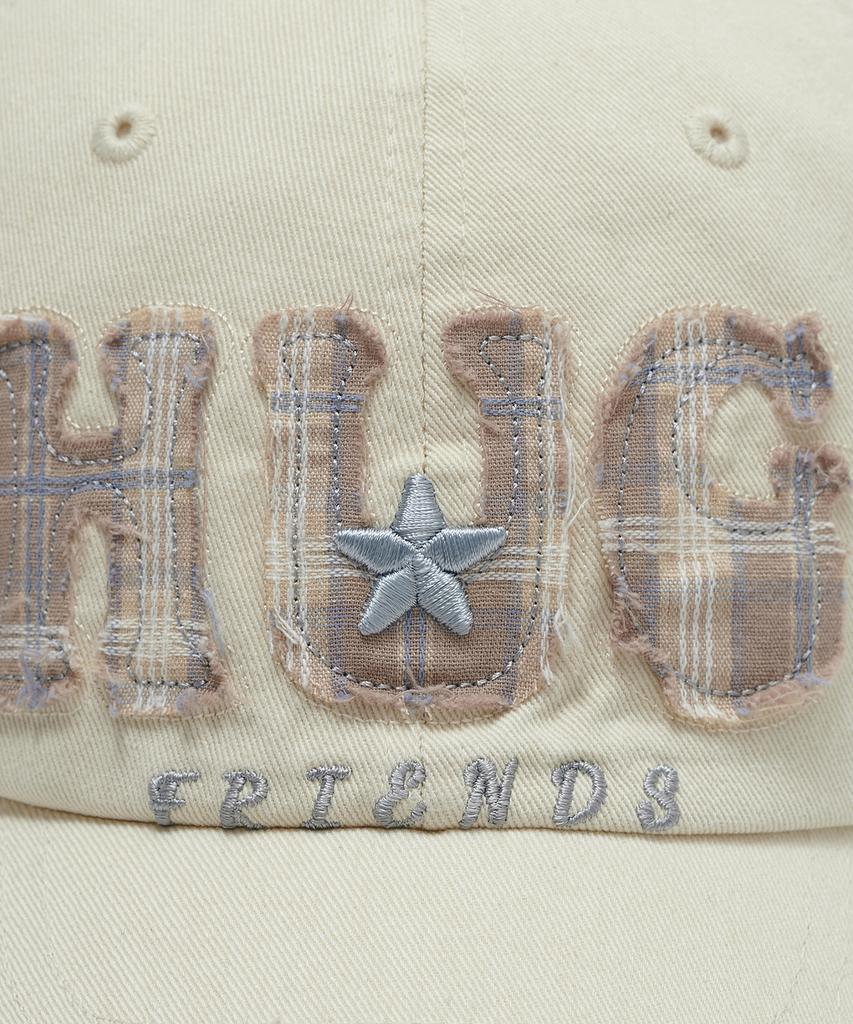 HUG YOUR SKIN Hug Friends Cap (Cream)