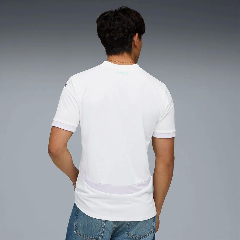 PUMA Iceland Away 2025 T-Shirt Recycled Polyester White