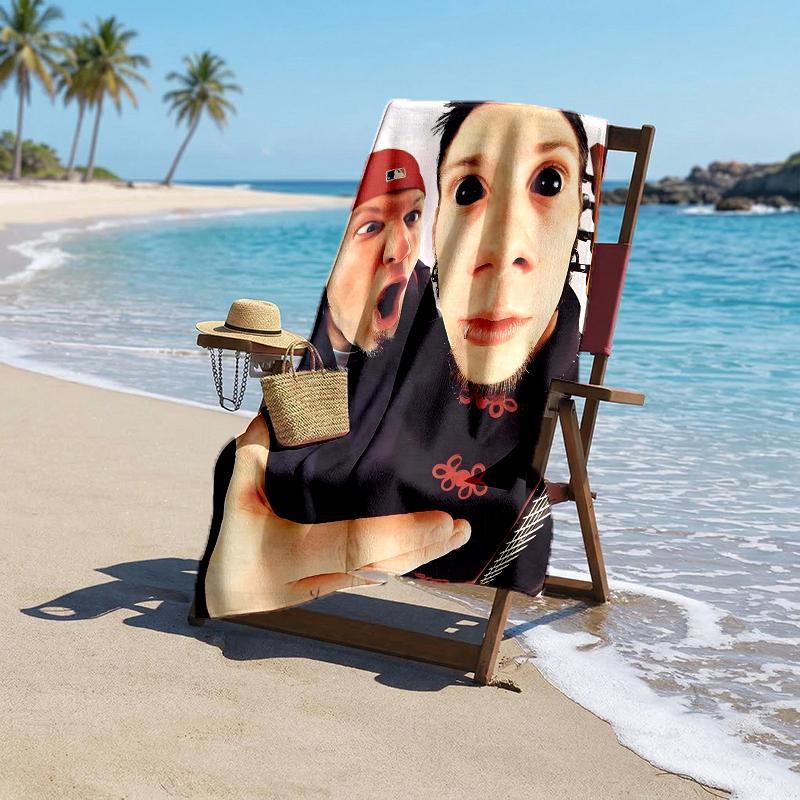 Limp Bizkit Fashion Beach Towel: Ideal for Summer Adventures Soft, absorbent and quick drying suitable for swimming and bathing