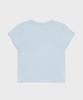 SAINTPAIN Sp Fluffy Crop Short Sleeve Tee Blue