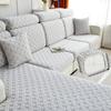 Jacquard Plush Sofa Cover Elastic Sofa Cushion Cover for Living Room Furniture Protector For Pets Removable Sofa Seat Cover