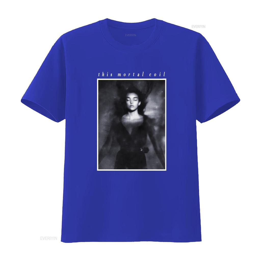 This Mortal Coil Itll End In Tears Print T Shirt Stylish Unique Design for Music Lovers vintage Washed Breathable Casual