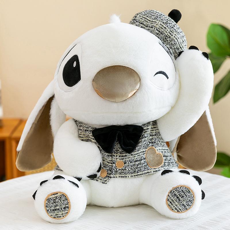 Platinum Party Stitch Plush Toy - Cute Pendant Doll for Children's Birthday Gift