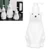 Shampoo Dispenser White Bear   Pump Type PP PE Widely Used Shower Bottles for Bathroom Washroom Toilet