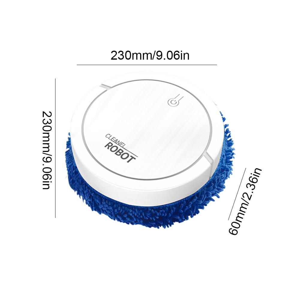 Home Whisper Quiet Smart Mopping Robot Dry and Wet Mopping Mopping Machine Wireless Floor Machine for Hard Floor&Tile Cleaning