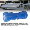8inch Self Centering Keel Roller Bow Stop Heavy Duty PU Trailer Roller Bow Stop 0.67in Center Aperture for Boat Trailer Yacht